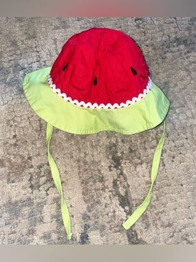 Infant watermelon hat size 0-3 months